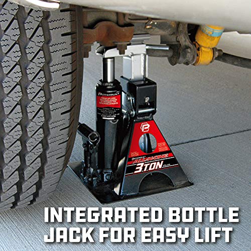 Bottle Jack and Jack Stands in One, 6000 Pound All-in-One Car Lift S264808