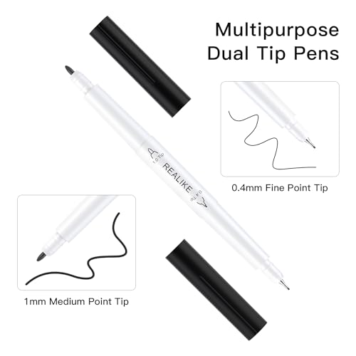 Variety Pens for Cricut, 7 Pack Fine Point, Glitter Gel, Marker & Calligraphy Set U303437