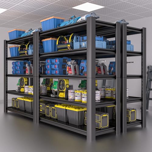 5-Tier Garage Shelving Heavy Duty, 3000 LBS Capacity Metal Storage Rack H9105