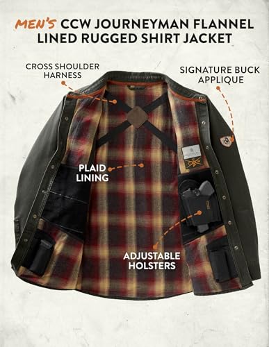 Men's Conceal and Carry Shirt Jacket N5081