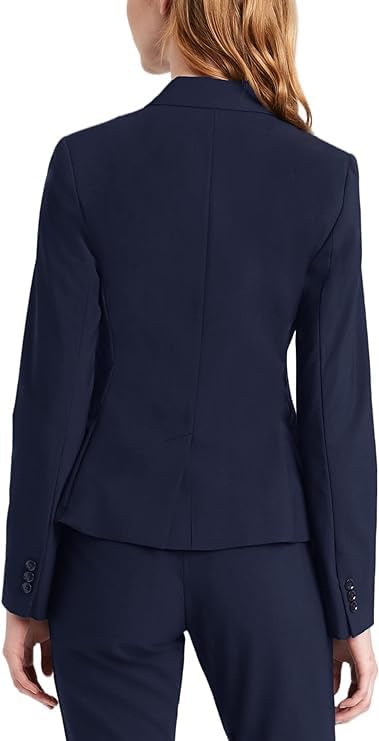 Women's 2 Piece Business Suit Set Slim Fit Blazer Pant N12180