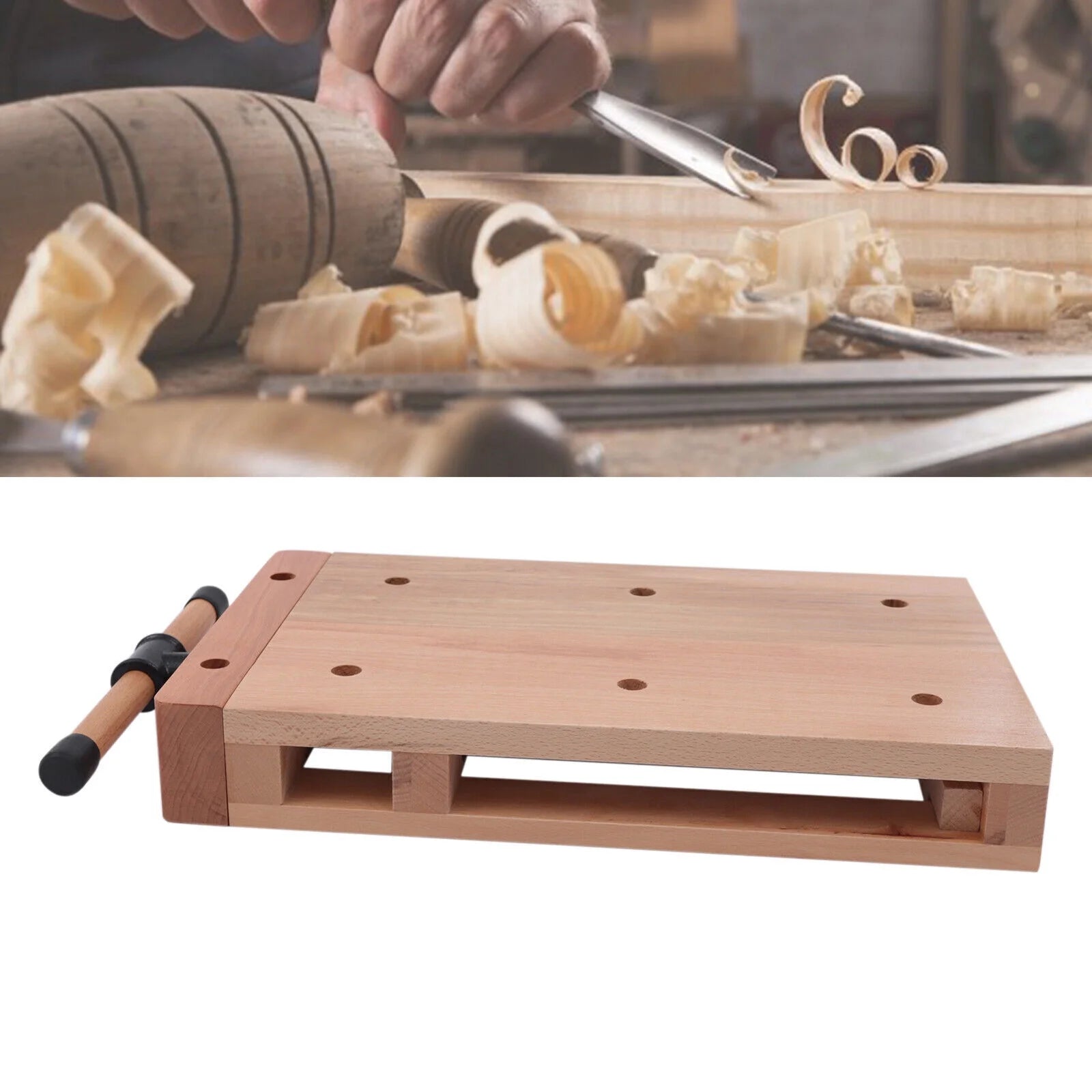 Portable Woodworking Vise with Superior Clamping H127
