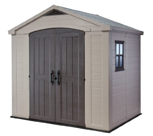 Outdoor Resin Storage Shed for Patio Furniture and Yard Tools R685