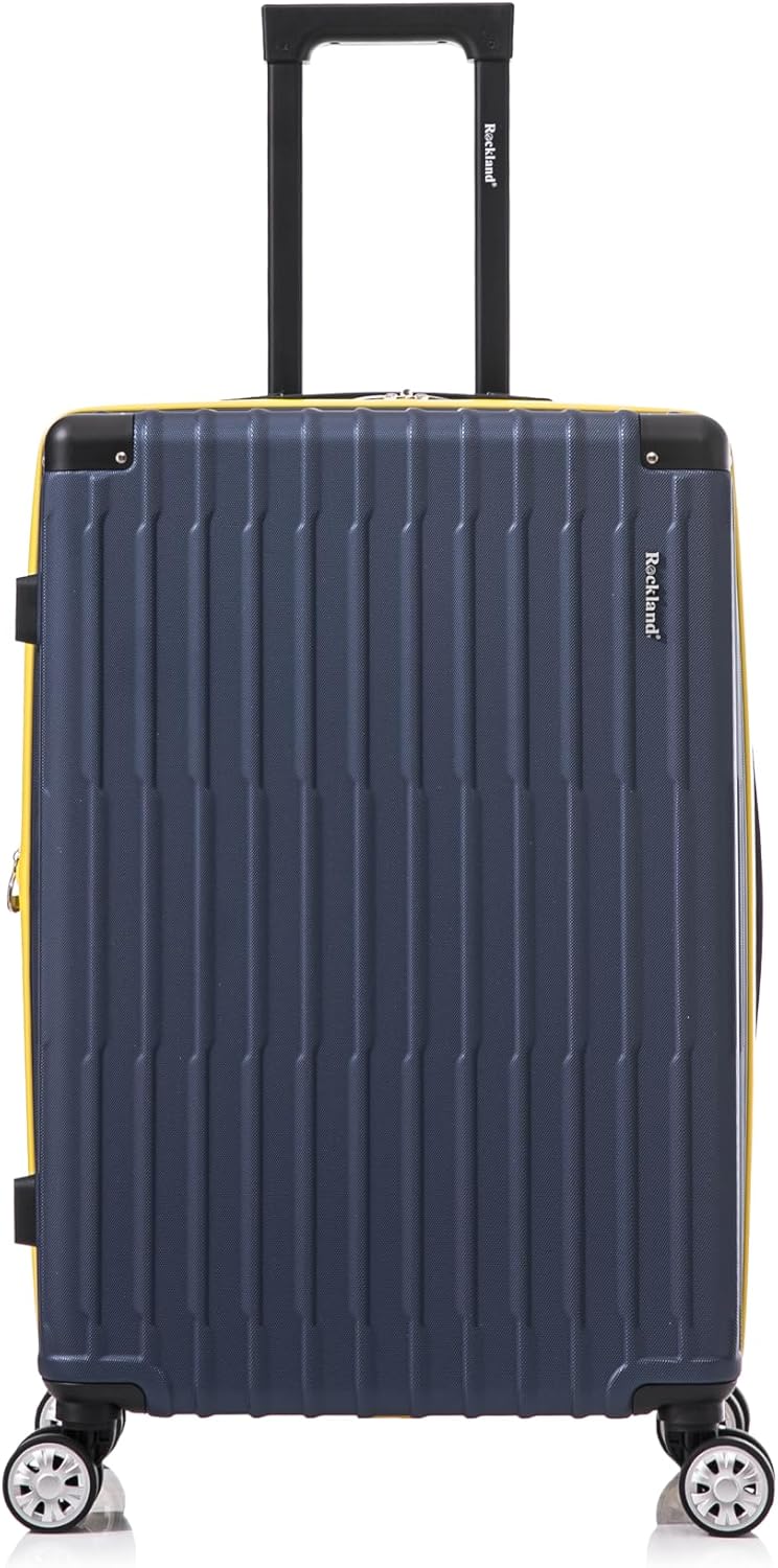 Hardside Spinner Carry On Luggage Set with Tote, Navy R577956
