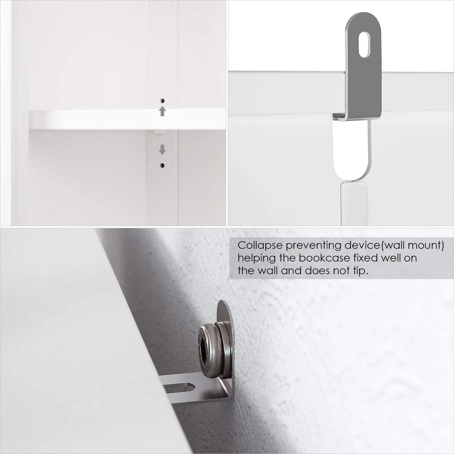 Bathroom Storage Cabinet with 2 Doors, White K962