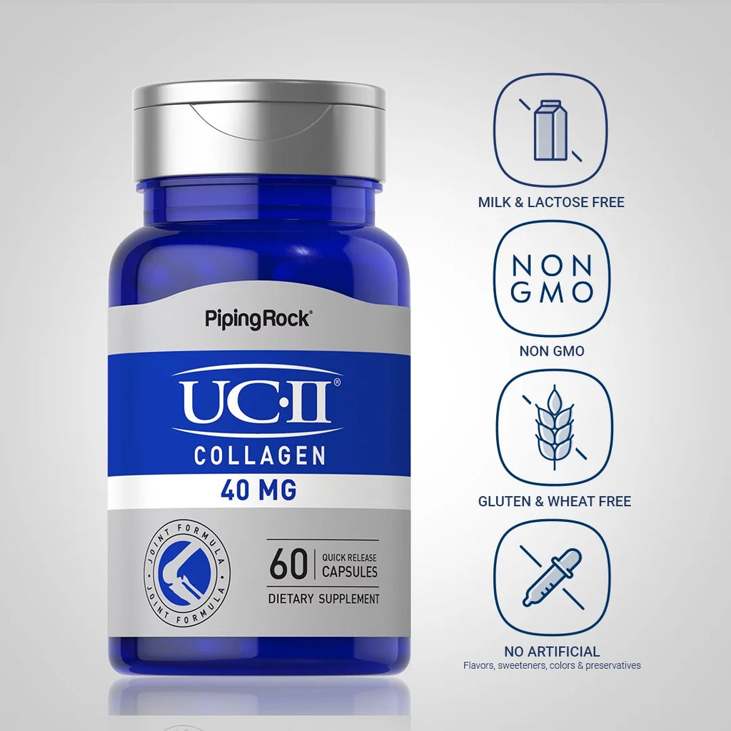 UC-II Collagen 40 mg 60 Capsules Joint Formula Supplement N3177