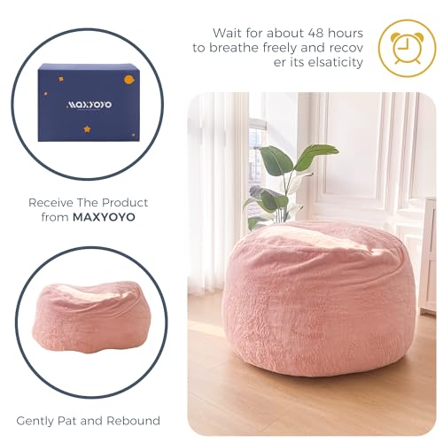 Giant Bean Bag Chair Bed for Adults, Convertible Floor Sofa Mattress R473823