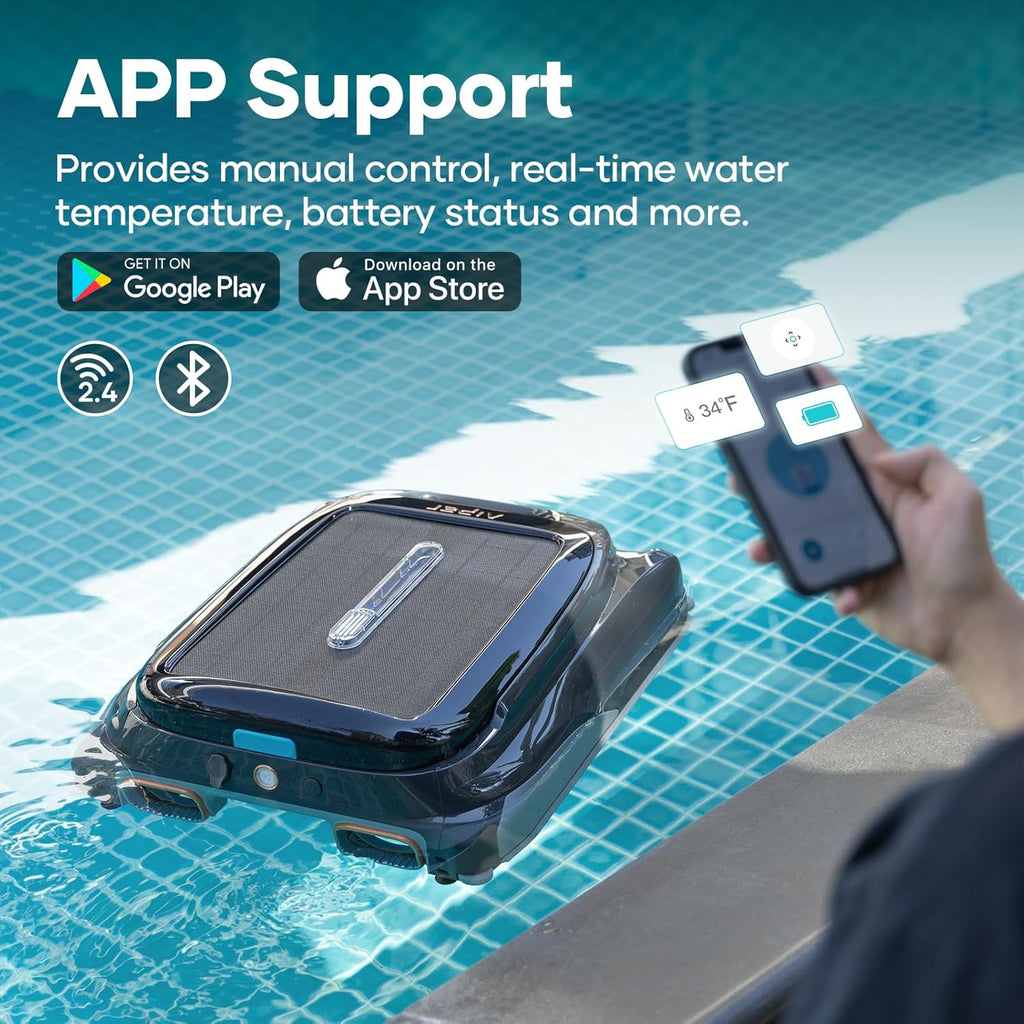 Robotic Pool Cleaner with Pool Skimmer C549