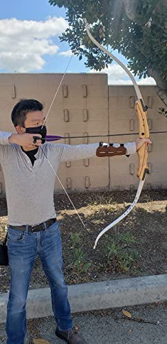 62" Beginner Youth Recurve Takedown Wooden Bow H90152