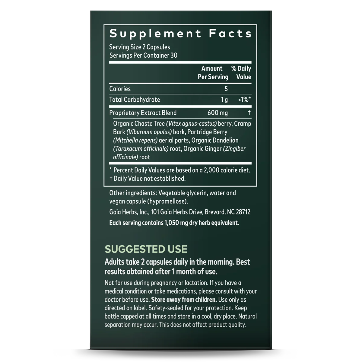 Women Fertility Support Vegan Capsules C835032