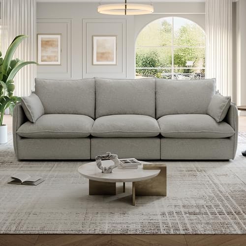 Modular Sectional Sofa, Waterproof Down Filled, Dark Gray C7587
