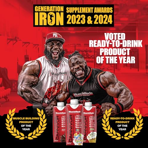 Ready to Drink Protein, Lactose Free, 40g Isolate, Chocolate 16.9 Fl Oz (Pack of 12) B9617