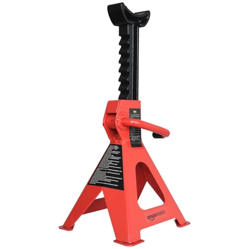 Steel Jack Auto Stands, 6,000 lb Capacity, 1 Pair V481