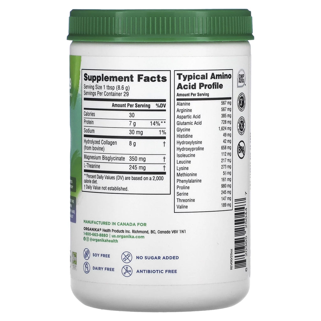 Enhanced Collagen Relax Powder with L-Theanine and Magnesium Y2202