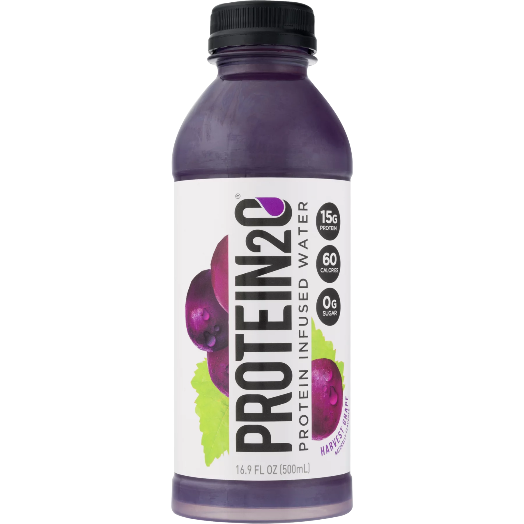 Whey Protein Infused Water, Harvest Grape, 16.9 oz Bottle X736