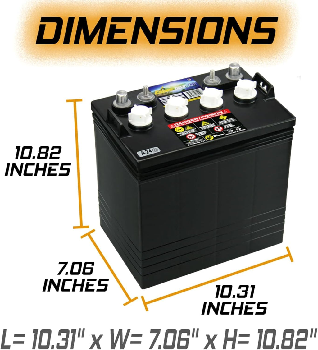 8V Deep-Cycle Flooded Battery B3797