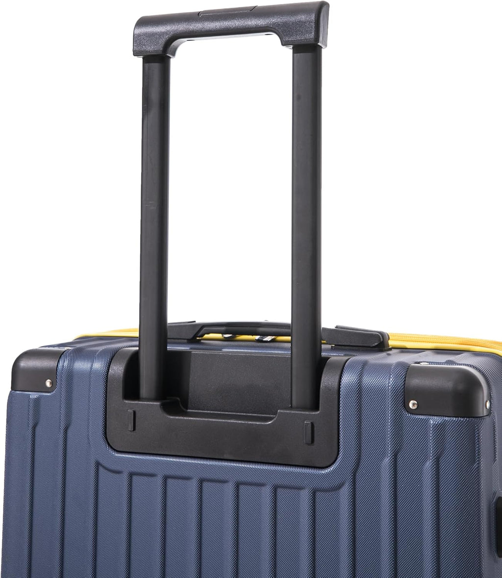 Hardside Spinner Carry On Luggage Set with Tote, Navy R577956