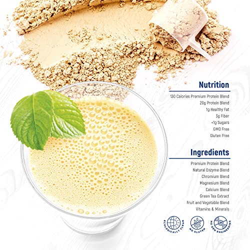 Men’s Meal Replacement Shake, Vanilla, 20g Protein, Gluten Free I66694