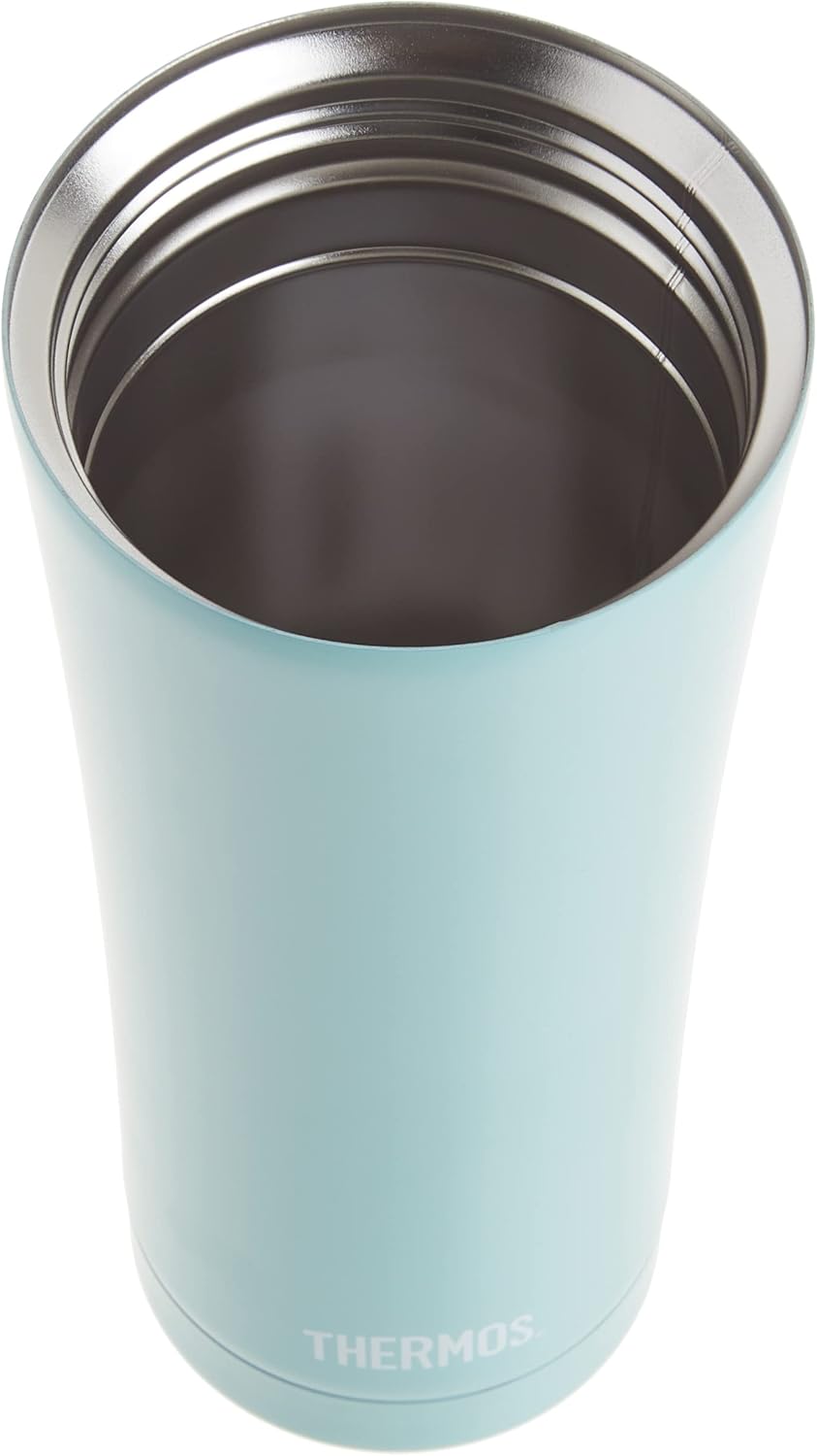 Stainless Steel 16 oz Travel Tumbler, Matte Turquoise N708