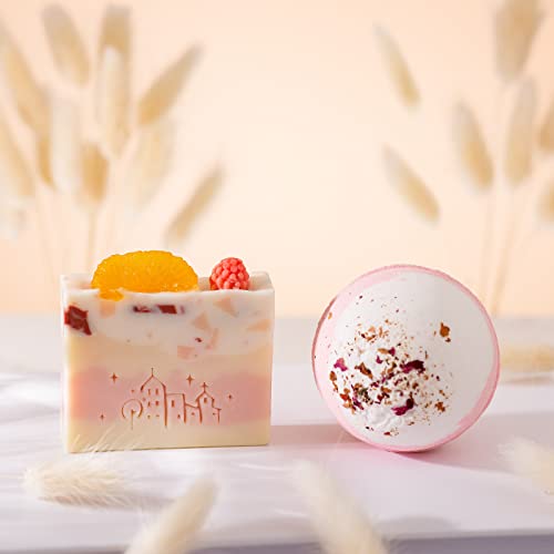 Happy Bath Set Relaxing Spa Gift Baskets for Women L403
