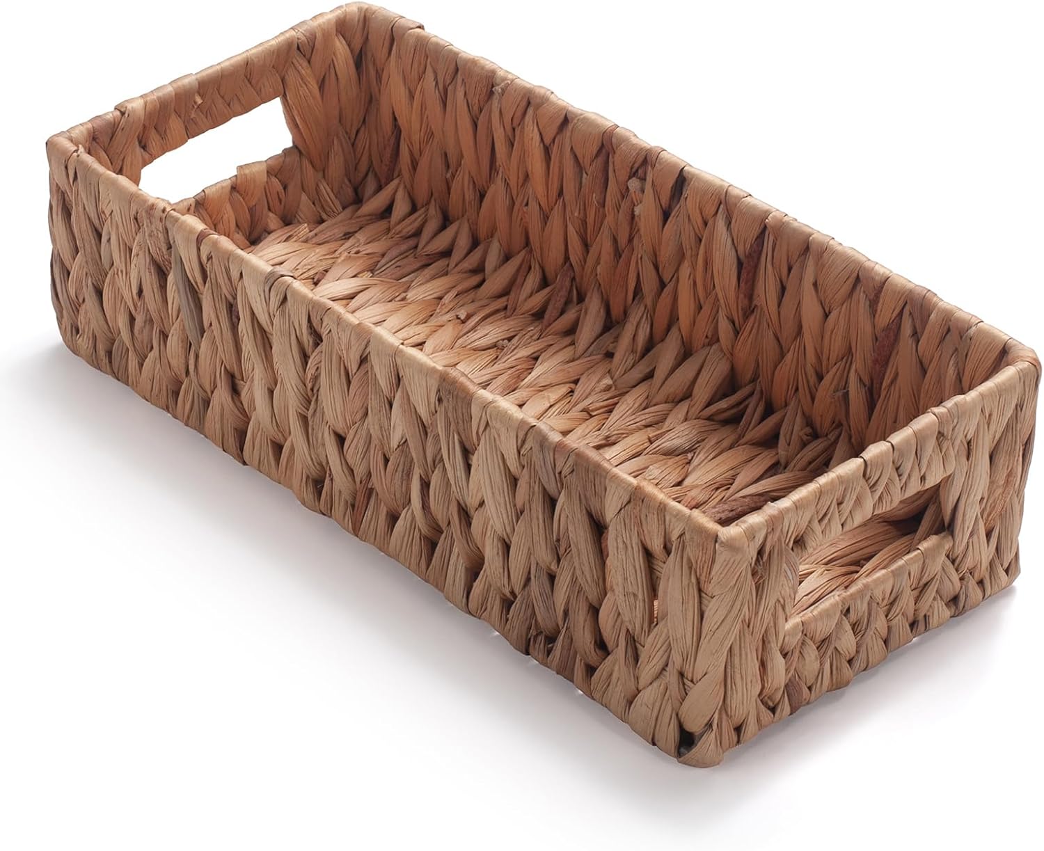 Wicker Toilet Paper Storage Basket with Handles D47201