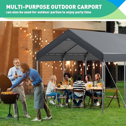 Heavy Duty Carport Canopy for Car, Bike, Boat, Party M67684
