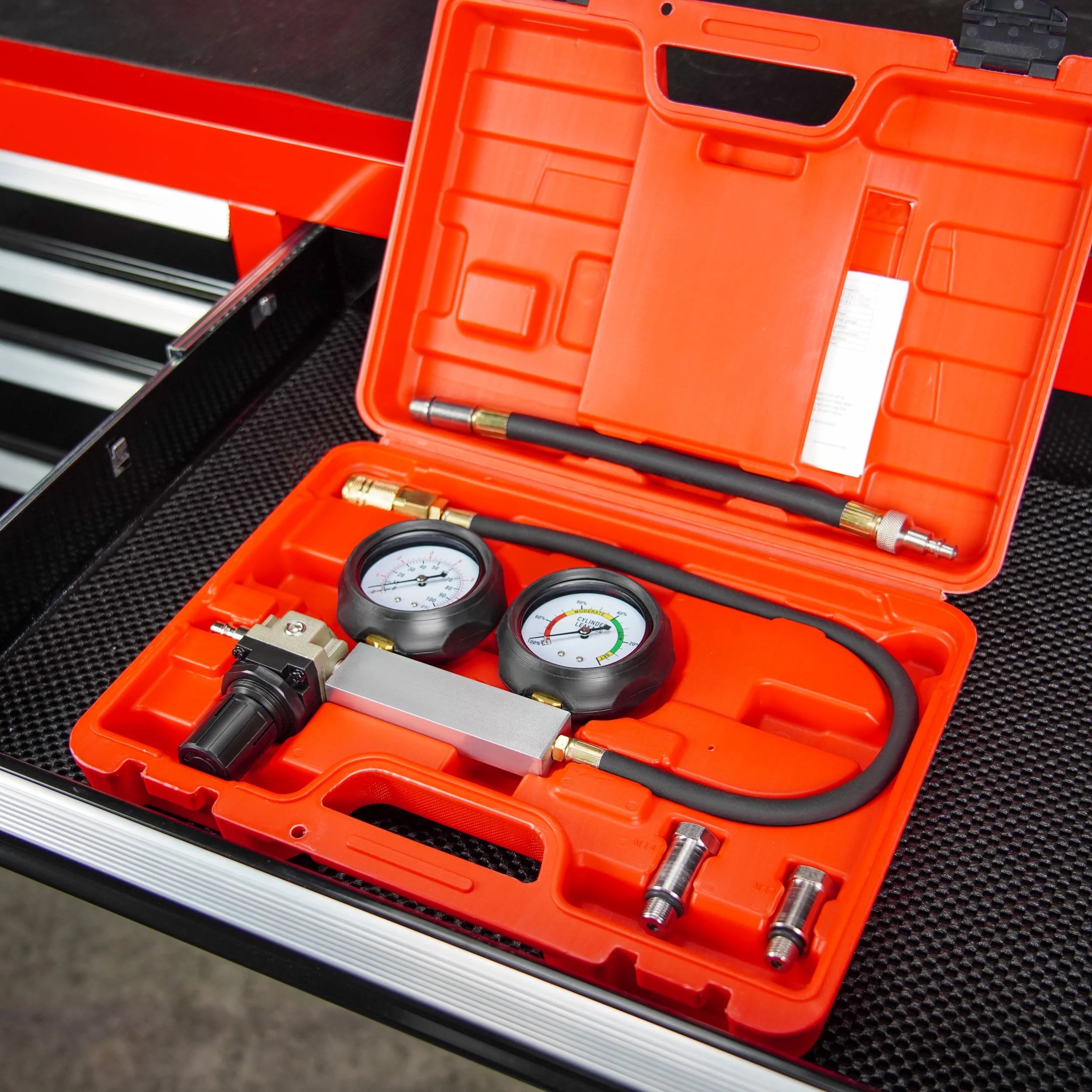 Cylinder Leak Detector & Engine Compression Tester Kit G5546