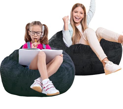 Faux Fur Bean Bag Chair for Adults with Filling Q65946
