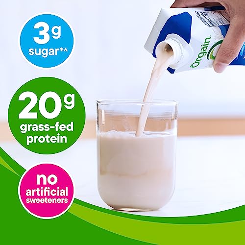 Protein Shake, Vanilla Bean, 20g Whey, 11 Fl Oz (Pack of 12) Y83753