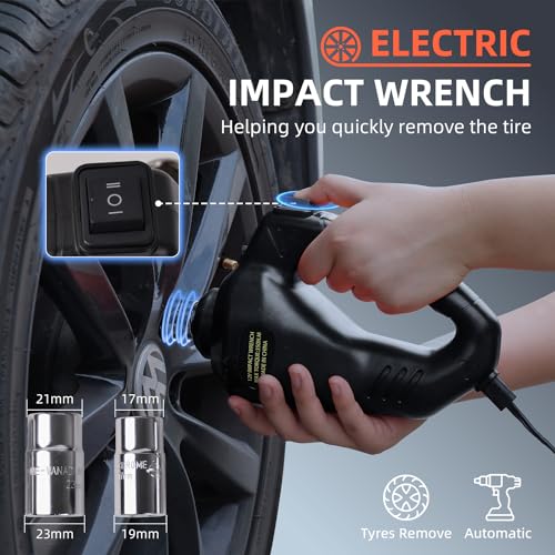 Car Jack 5 Ton 12V Portable Hydraulic Vehicle Lift with Inflator Pump P51948