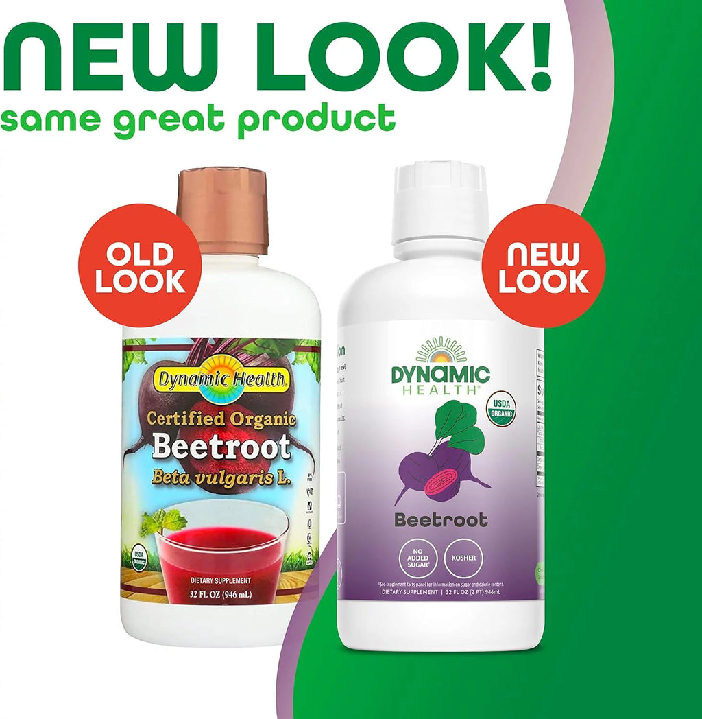 Organic Beetroot Juice Concentrate Dietary Supplement, No Added Sugar, 32 oz M274