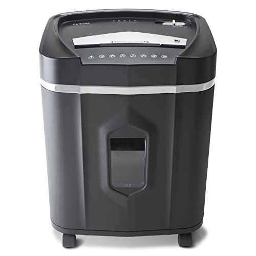 Micro-Cut Paper/CD/Credit Card Shredder, 12-Sheet, 60 Min Run Time V205