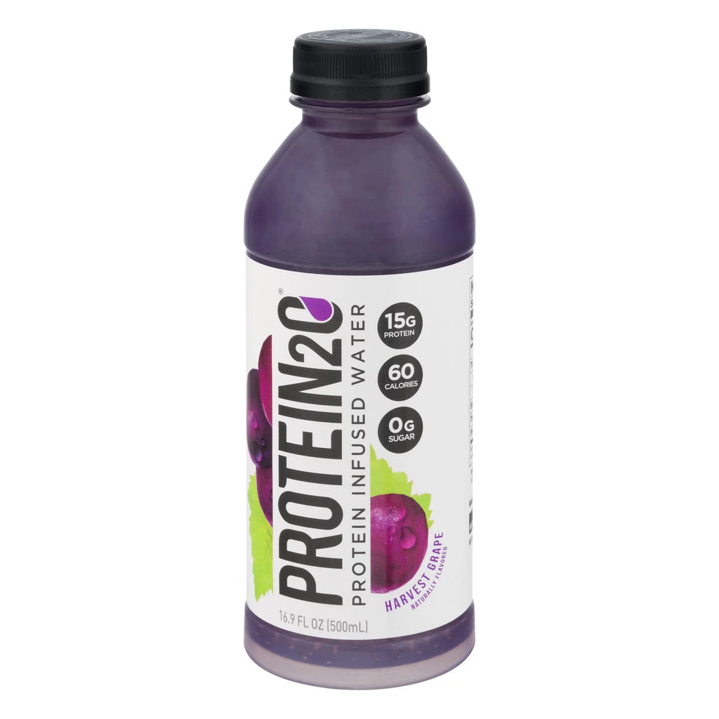 Whey Protein Infused Water, Harvest Grape, 16.9 oz Bottle X736