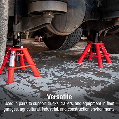 10-Ton Pin Type Jack Stands, Pair I9664