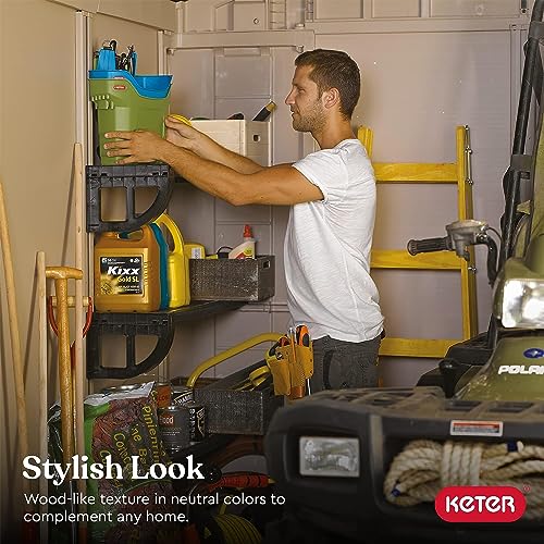 Outdoor Resin Storage Shed for Patio Furniture and Yard Tools R685