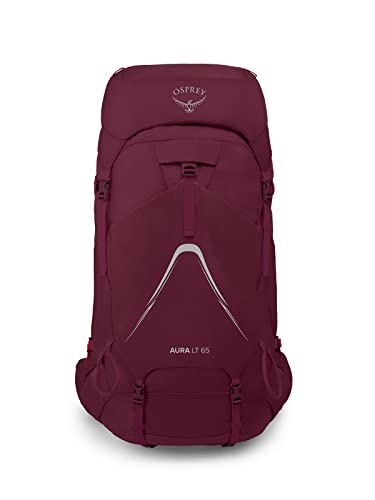 Women's 65L Backpacking Backpack, Antidote Purple R227