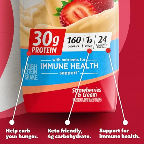 Cafe Latte Protein Shake, 30g Protein, 11 fl oz, Pack of 12 W88530