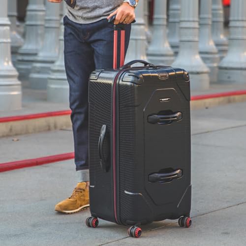 Hardside Polycarbonate Suitcase with Spinner Wheels, 30" Trunk Luggage R56118