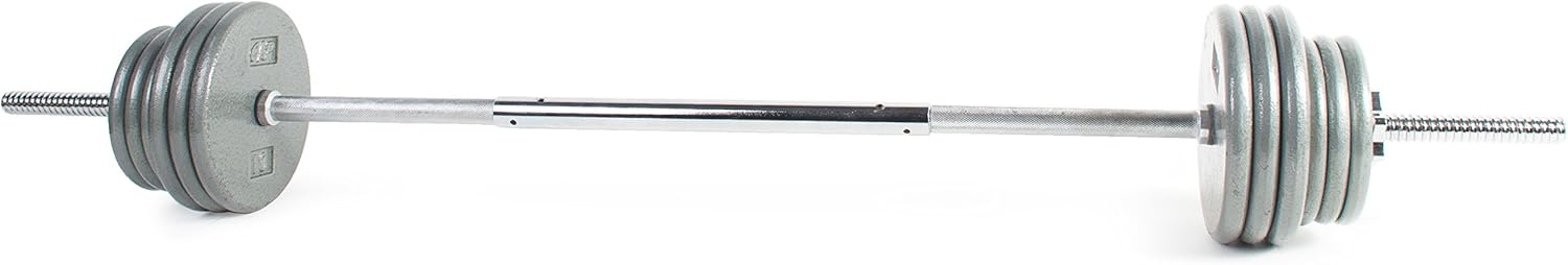 Standard 1-Inch Barbell Weight Set, 100-Pounds U7120