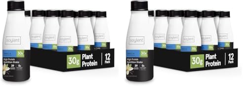 Complete Protein Shake, Chocolate, 30g Protein, Vegan, Dairy Free, 11oz (12 Pack) Q8795