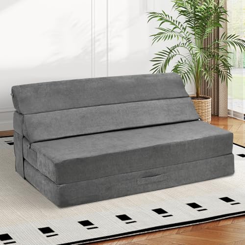 Folding Sofa Bed Convertible Sleeper Chair with Back Support I89003