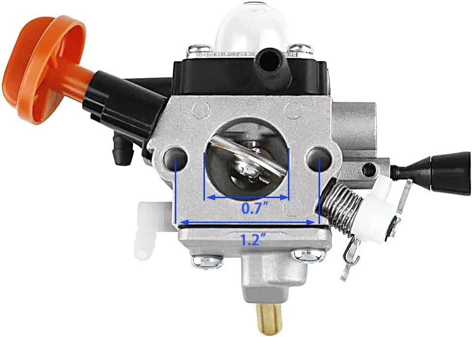 Carburetor with Air Filter Kit for Trimmer Brushcutter O93316
