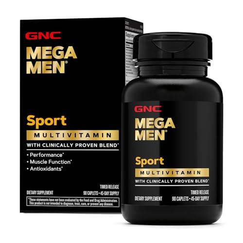 Men’s Sport Multivitamin Caplets, Timed Release, 180 ct T18828