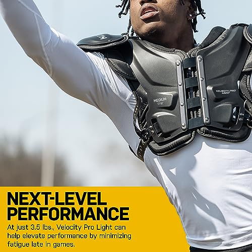 Varsity Football Shoulder Pads - Lightweight Protective Gear for Adults C877297