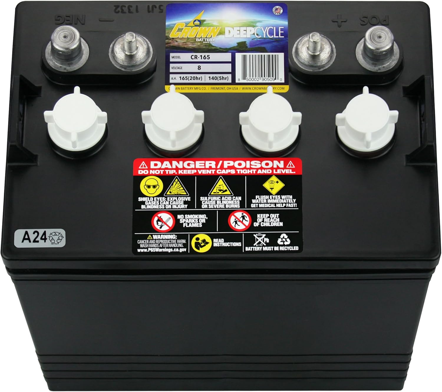 8V Deep-Cycle Flooded Battery B3797