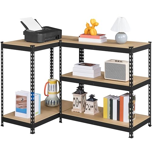 5-Tier Adjustable Metal Shelving Unit for Garage, Pantry, and Warehouse M7734