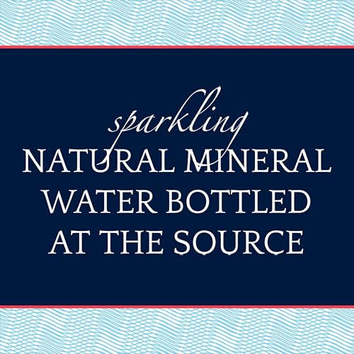 Sparkling Natural Mineral Water, 16.9 Fl Oz, Pack of 12 H722
