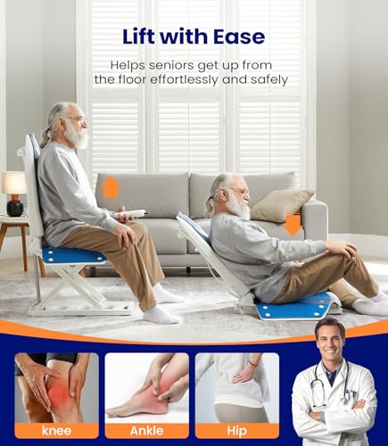 Electric Chair Lift for Elderly, Supports 300 LBS, Stand Up from Floor A556
