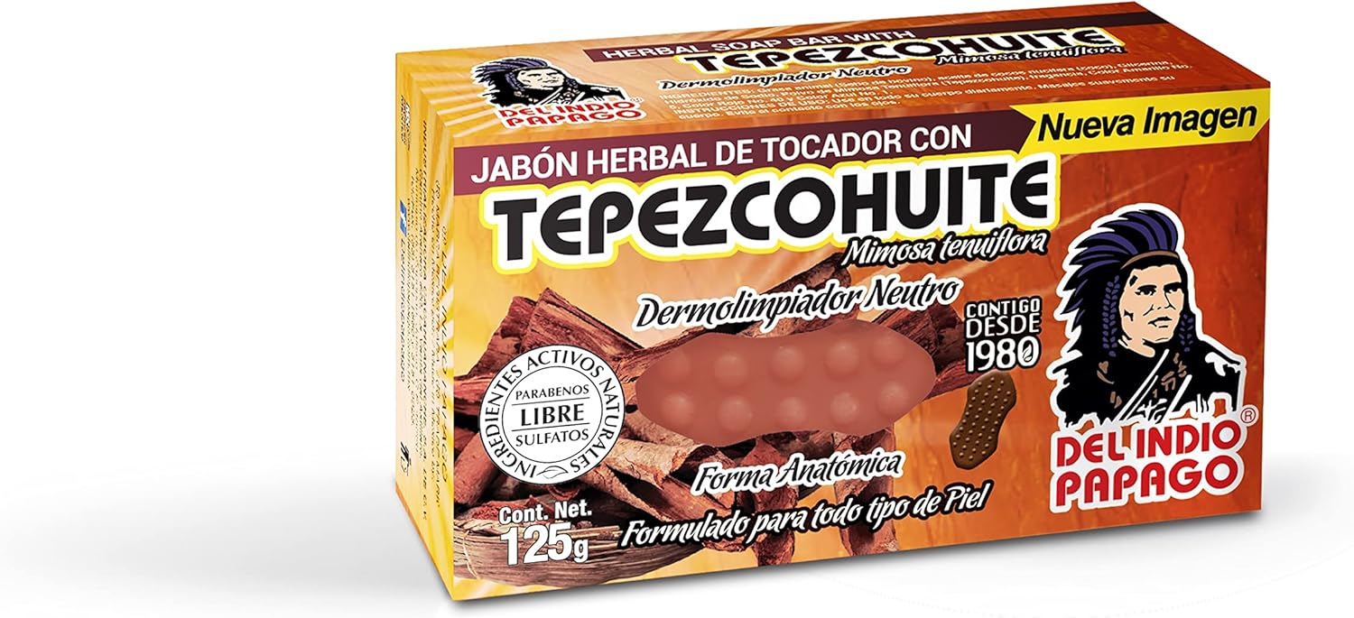 Tepezcohuite Night Facial Cream with Neutral Soap Bundle J97401