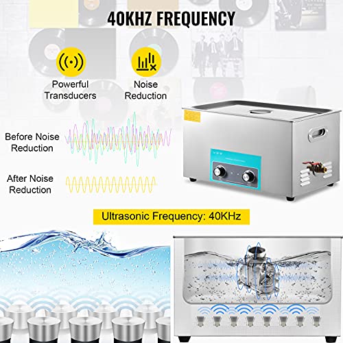 Ultrasonic Cleaner 10L Stainless Steel with Heater and Timer N4029